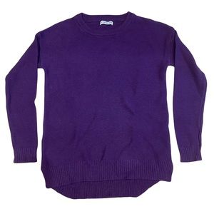 Cotton On Purple Knit Long Sleeve Pullover Sweater Size XS